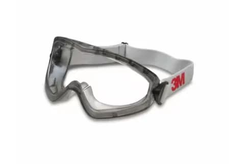 3M 3M™ Safety Goggles 2890 Series, Indirect Vented, Anti-Scratch / Anti-Fog, Clear Polycarbonate Lens, 2890