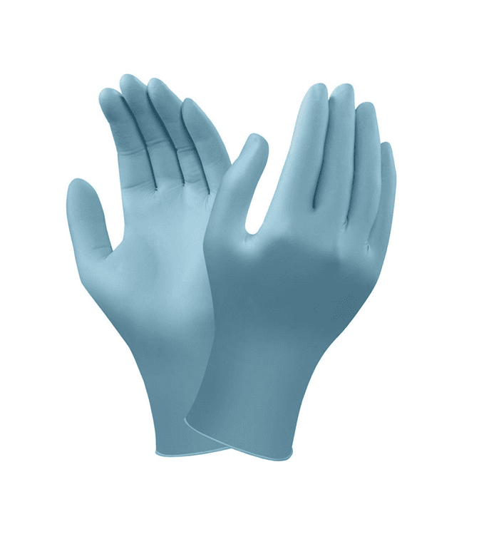 Ansell Ansell TouchNTuff® 92‑670 Blue Powder‑Free Nitrile Disposable Gloves