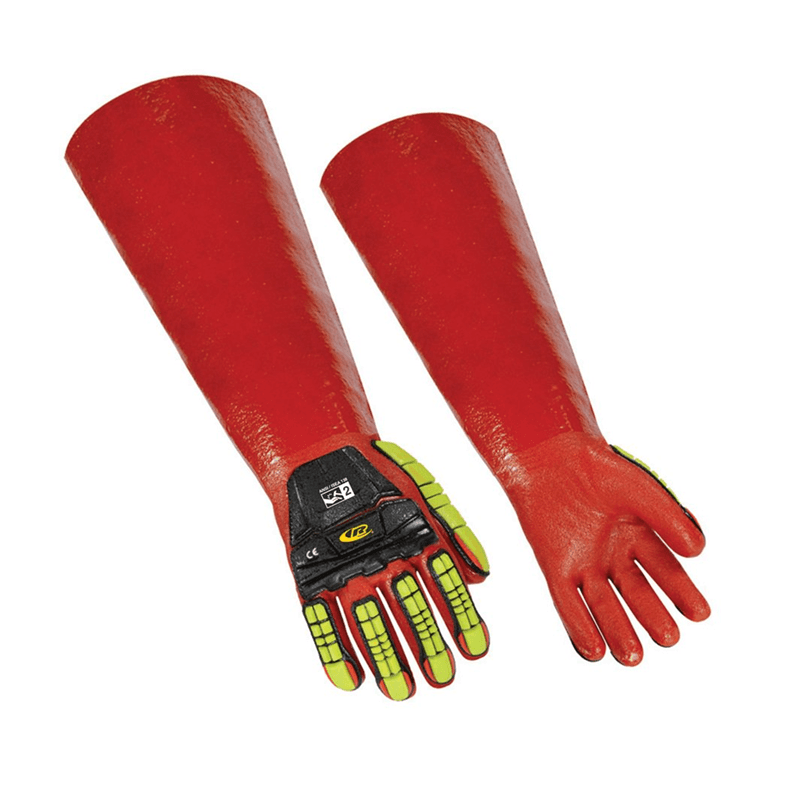 Ansell Ansell RINGERS® R075 R-Chem Impact & Chemical Gauntlets