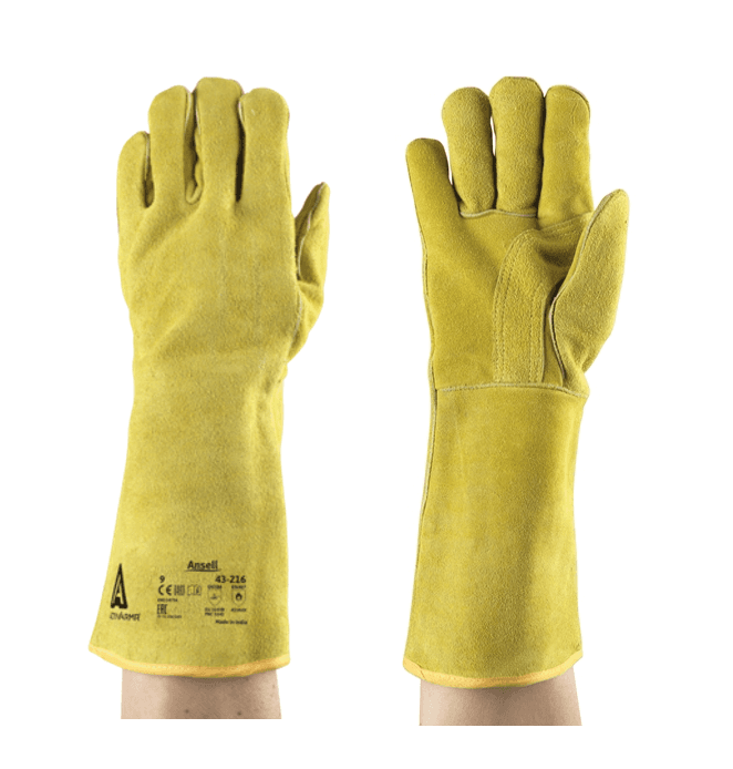 Ansell Ansell ActivArmr® 43-216 Heavy-Duty Molten Splash & Heat Resistant Gloves