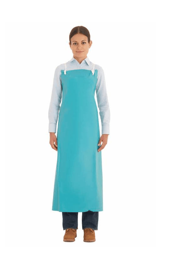 Ansell AlphaTec® PVC 56-100 Heavy-Duty Chemical Apron (48") – Green