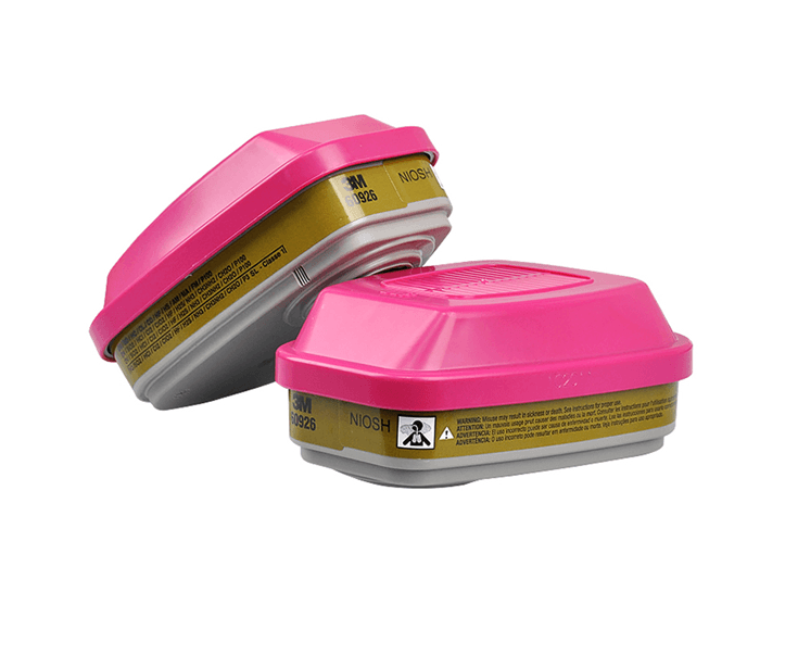 3M 3M™ Multi-Gas/Vapor Cartridge & Filter 60926 – P100 Protection