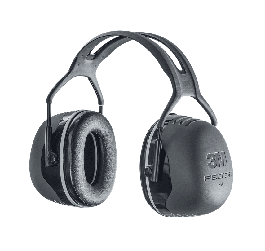 3M 3M PELTOR X5 Earmuffs – High-Performance Hearing Protection, 31dB NRR, Extreme Noise Environments, X-Series Industrial Ear Defenders