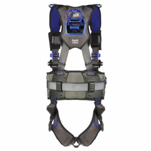 3M 3M™ DBI-SALA® ExoFit™ X300 Comfort Construction Climbing/Positioning/Retrieval Safety Harness with Mesh Shoulders