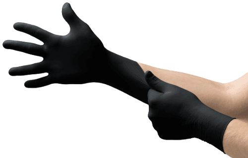 Ansell Ansell Microflex 93-852 Black Nitrile Exam Glove