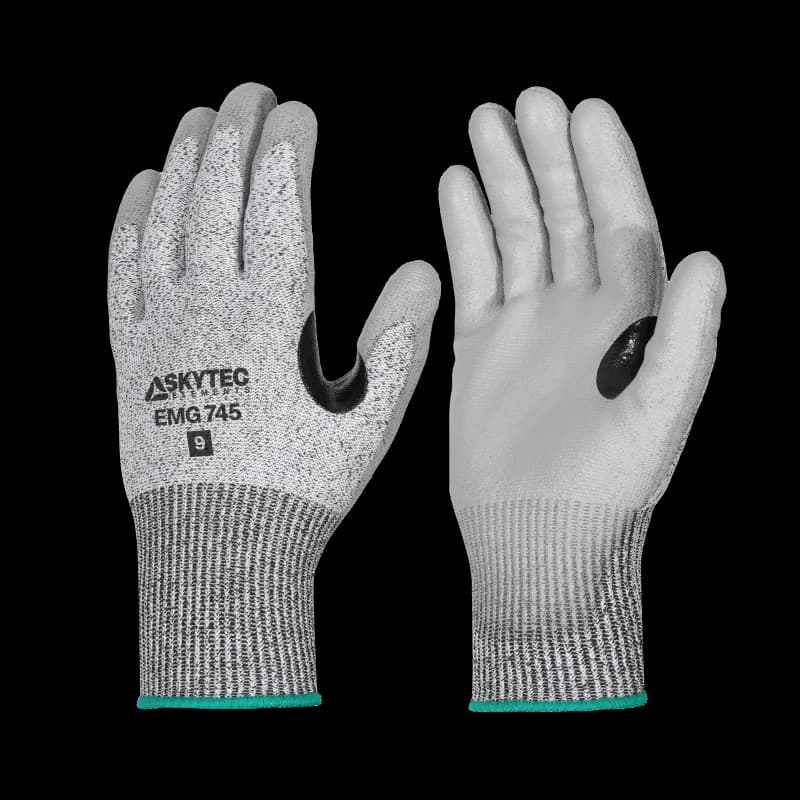 Skytec Skytec Elements EMG745 Cut Level D / A4 Cut Resistant Glove with PU Coating