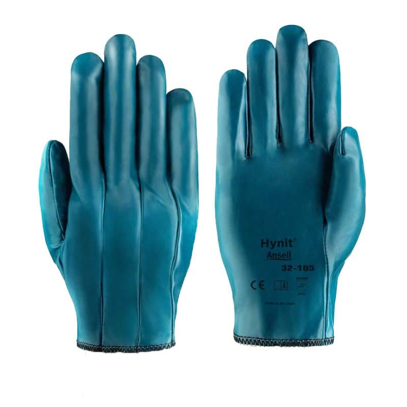 Ansell Ansell Hynit 32-105 Oil-Resistant Nitrile-Coated Gloves