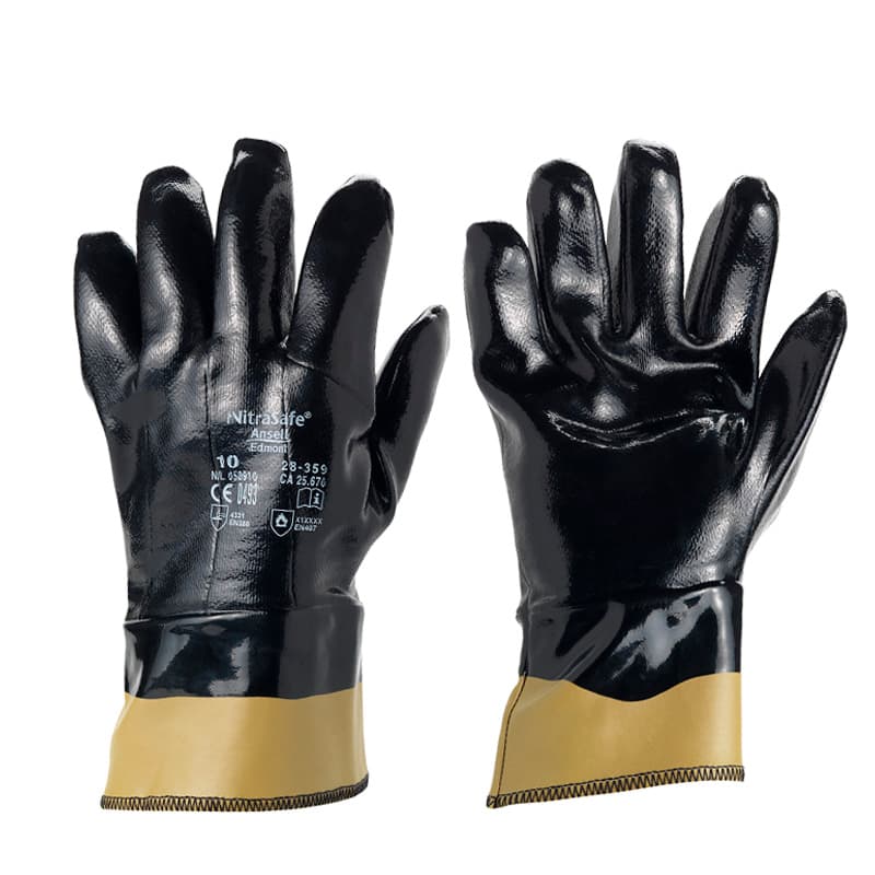 Ansell Ansell NitraSafe 28-359 Fully Coated Kevlar Work Gloves
