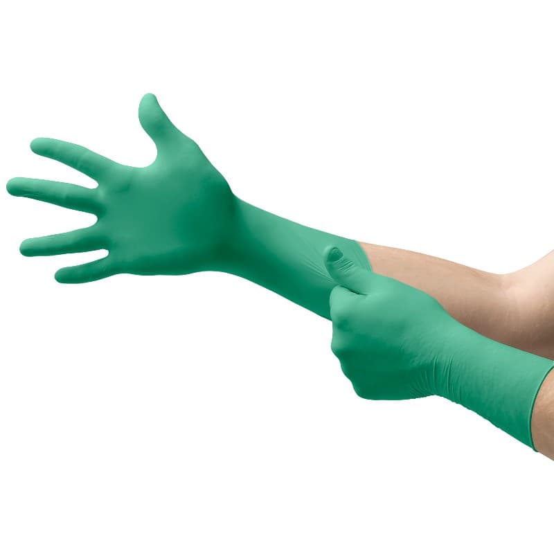 Ansell Ansell TouchNTuff 92-605 Powder-Free Disposable Nitrile Gloves