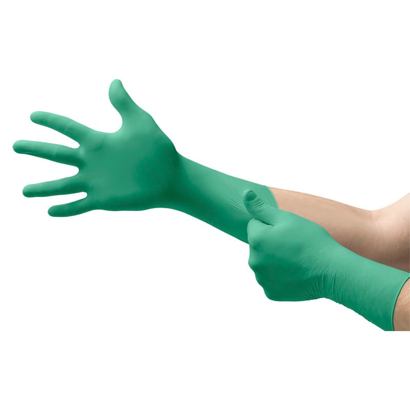 Ansell Ansell TouchNTuff 93-300 Disposable Long-Cuff Nitrile Gloves