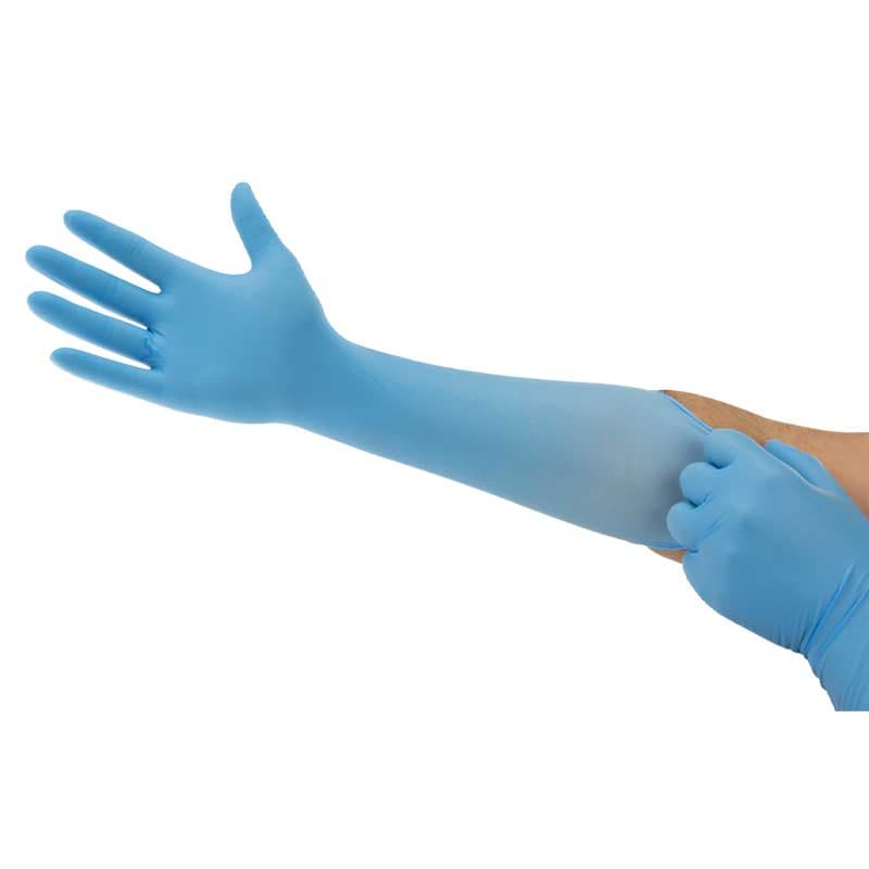 Ansell Ansell TouchNTuff 93-263 Disposable Long-Cuffed Nitrile Gloves