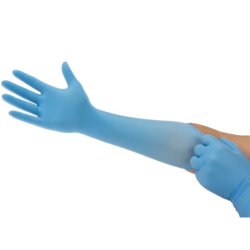 Ansell Ansell TouchNTuff 93-163 Disposable Long-Cuff Nitrile Gloves