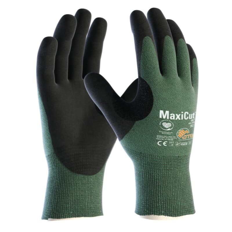 ATG Golves Solutions ATG 44-304 MaxiCut Oil Resistant Double Dip Coated Safety Gloves