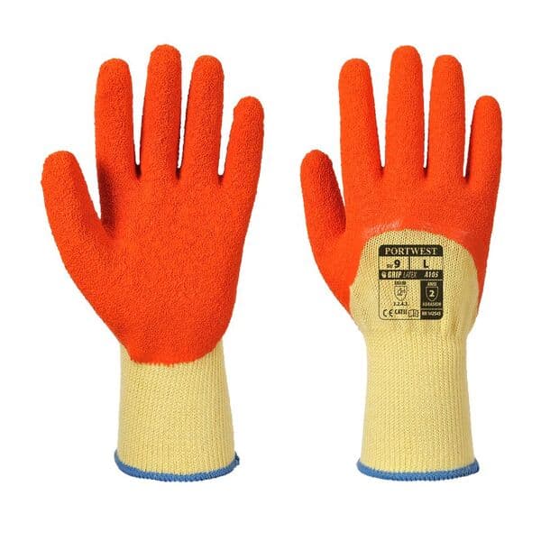 Portwest Portwest A105 Latex 3/4 Dipped Grip Xtra Gloves