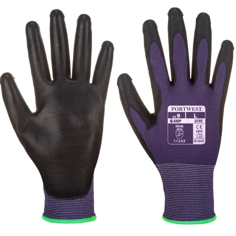 Portwest Portwest A195 PU-Coated Touchscreen Grip Gloves