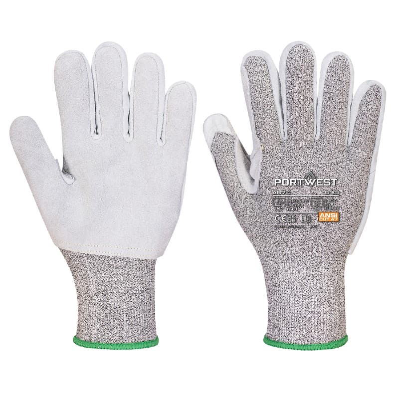 Portwest Portwest A674 CS Cut F13 Level F Extreme Cut-Resistant Leather Work Gloves