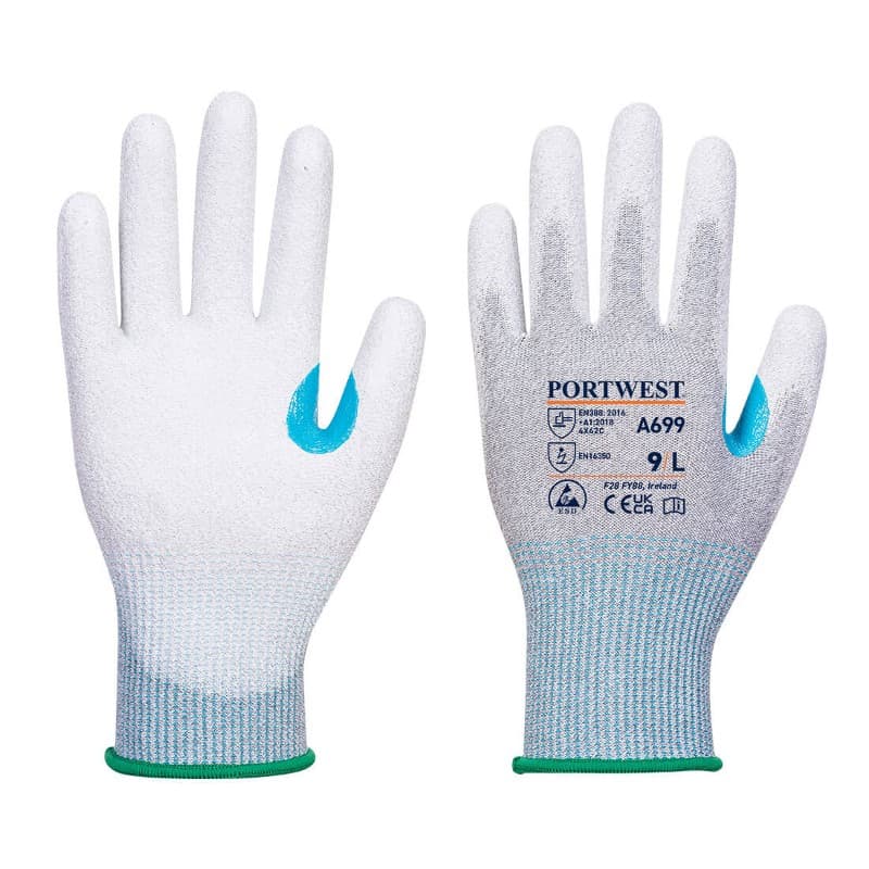 Portwest Portwest A699 MR13 ESD Protective Anti-Static Gloves