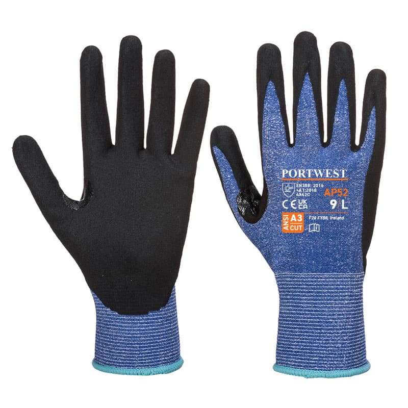 Portwest Portwest AP52 High Dexterity HPPE Wet Weather Handling Gloves