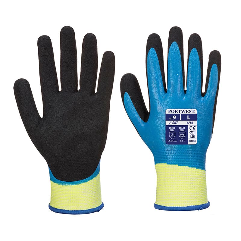 Portwest Portwest AP50 Waterproof Cut-Resistant Nitrile Foam Gloves