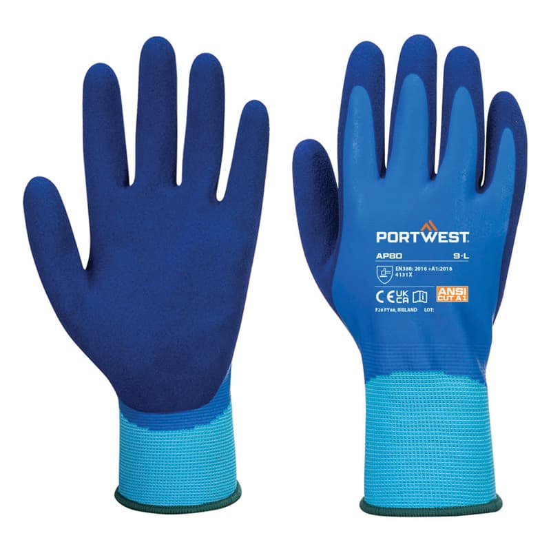 Portwest Portwest APB80 Grip 13 Latex Foam Coated Gloves