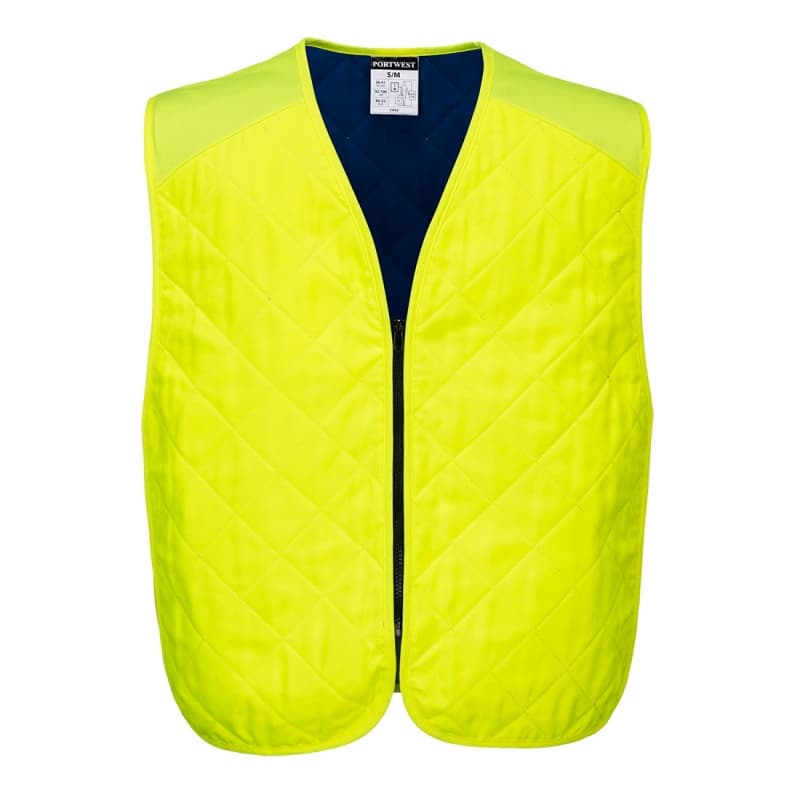 Portwest Portwest CV09 Yellow Evaporative Hi-Vis Cooling Vest