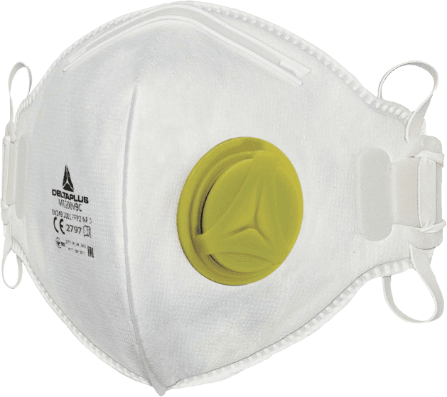 Delta Plus Delta Plus M1200VB Disposable Respiratory Mask FFP2 With Valve