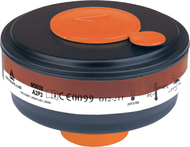 Delta Plus Delta Plus M9000 A2P3 Combined Organic Vapor & Particulate Filter Cartridge