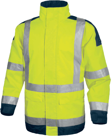 Delta Plus Delta Plus EASYVIEW High-Visibility Waterproof Parka