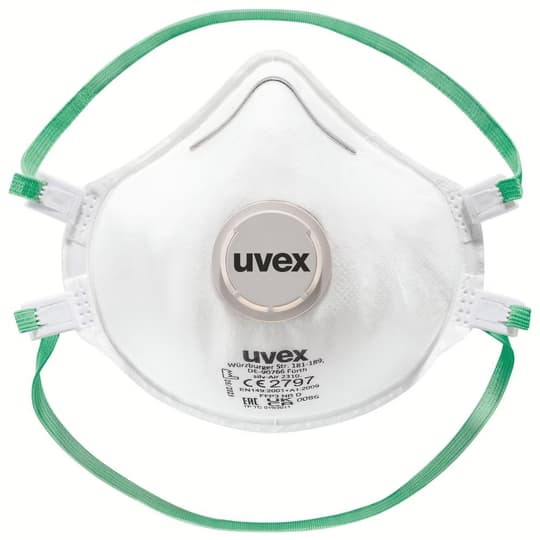 Uvex FFP3 respiratory protection preformed mask uvex silv-Air c 2310 planet