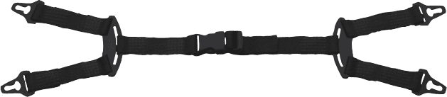 Delta Plus Delta Plus DYNAMIC JUGALPHA 4-Point Chinstrap